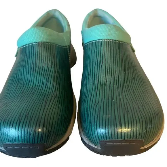 MERRELL Women's Encore Moc Pro
Shine Clog Shoes, Aqua/Navy/Grey Sz 7 - Picture 5 of 12